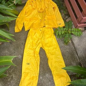 CLC Yellow Rain Suit